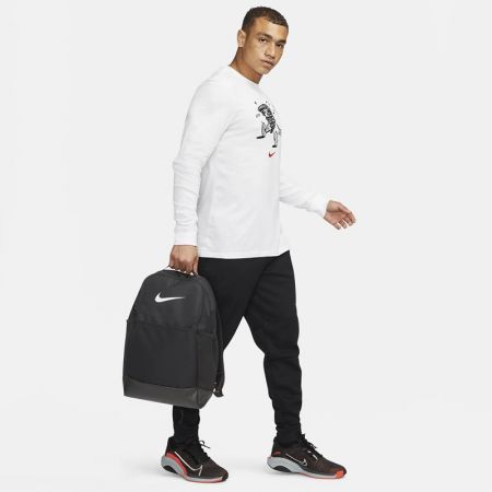 ΣΑΚΙΔΙΟ ΠΛΑΤΗΣ NIKE Brasilia 9.5 Training Backpack 46x30x18cm (24L) 525461 DH7709-010 εικόνα 9